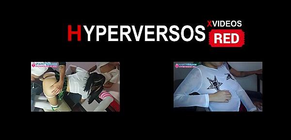  Encontre a mi hermanastra viendo porno y me descubre grabandola (su twitter es @Hyperversos2)